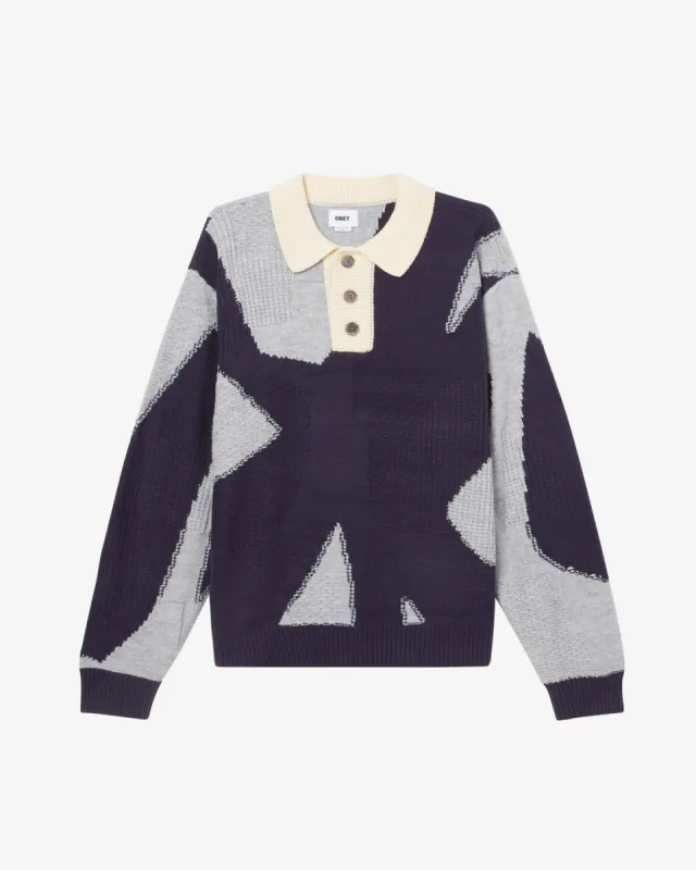 LUCA POLO SWEATER sold by Obey