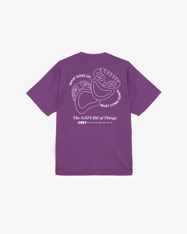 THE NATURE OF THINGS HEAVYWEIGHT T-SHIRT sold by Obey