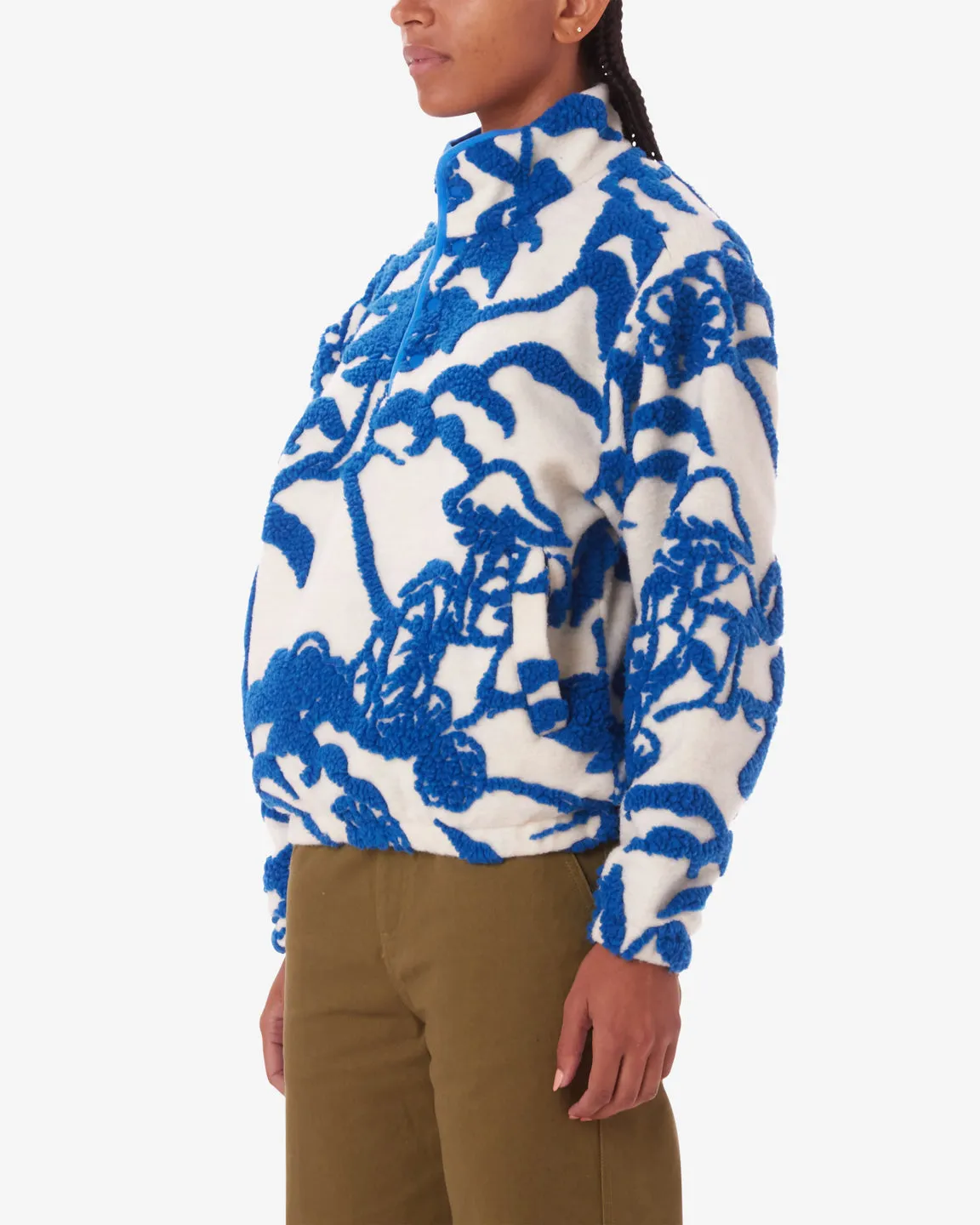 SCENIC MOCK NECK PULLOVER sold by Obey product image thumbnail 2