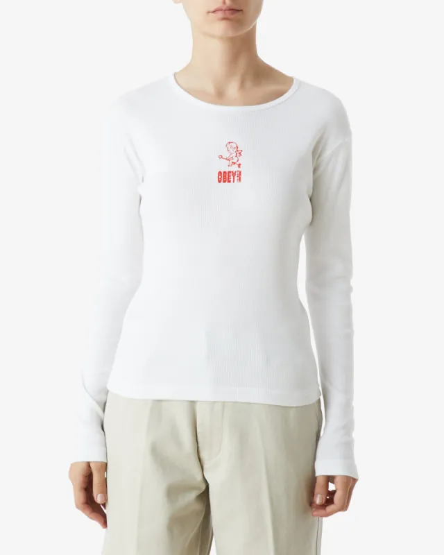 CUPID LS EMILY T-SHIRT sold by Obey