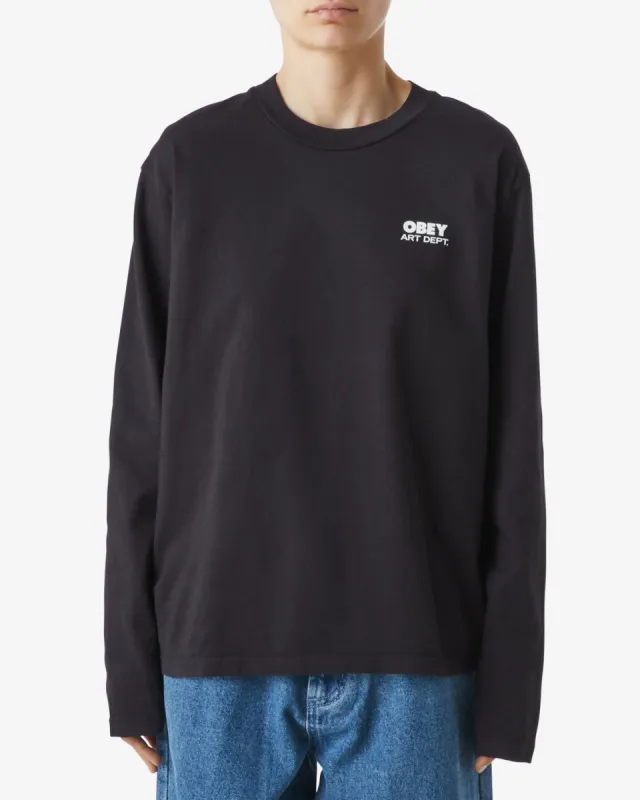 CREATIVE SOLUTIONS PIGMENT LS T-SHIRT sold by Obey