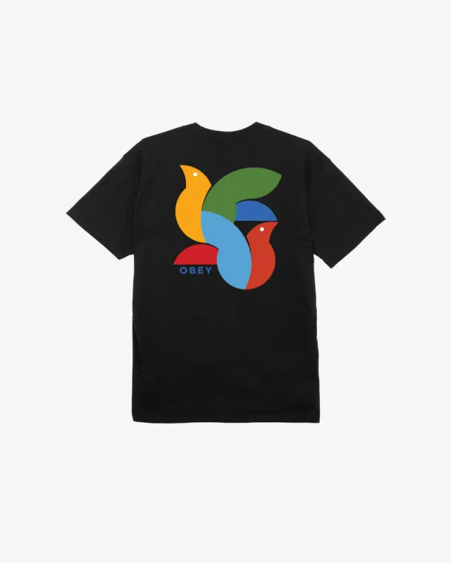 BIRD CLASSIC T-SHIRT sold by Obey