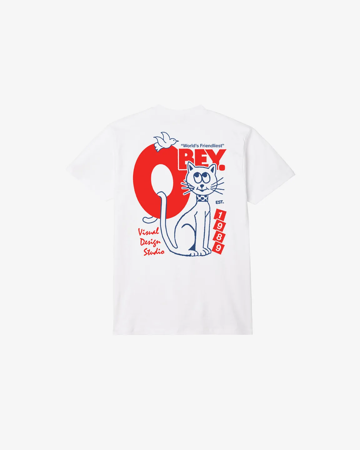 WORLDS FRIENDLIEST CLASSIC T-SHIRT sold by Obey product image thumbnail 3