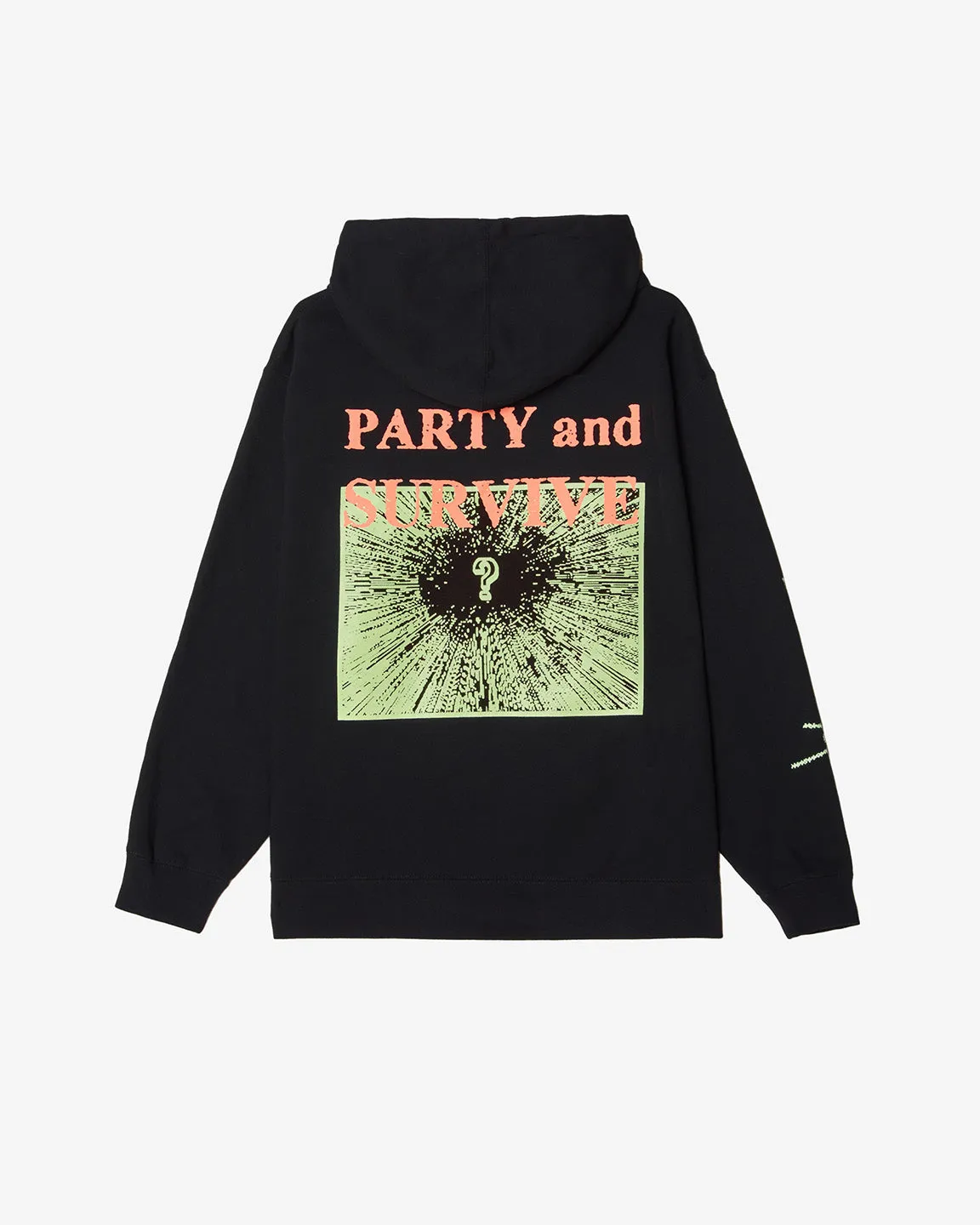 OBEY x KLASSE WRECKS PARTY & SURVIVE PULLOVER HOOD sold by Obey