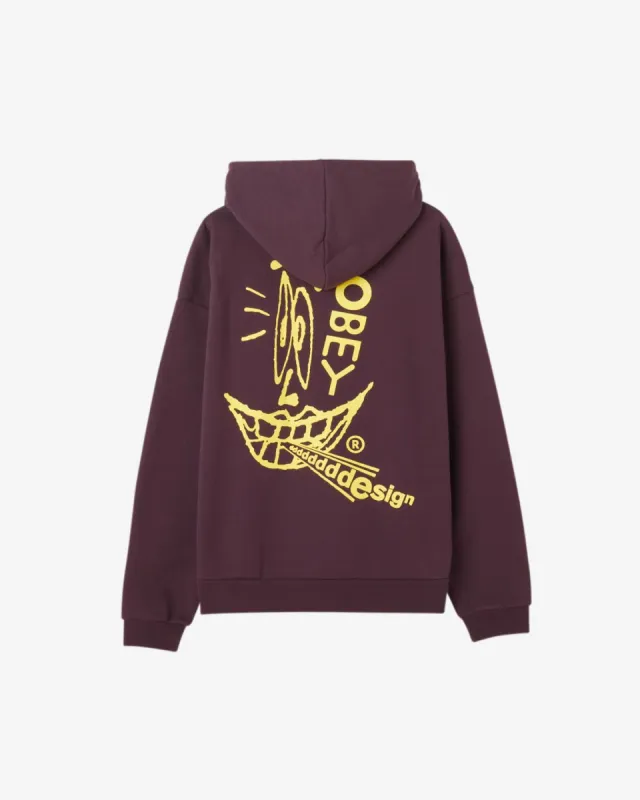 DESIGN EXTRA HEAVY HOOD PULLOVER HOOD sold by Obey