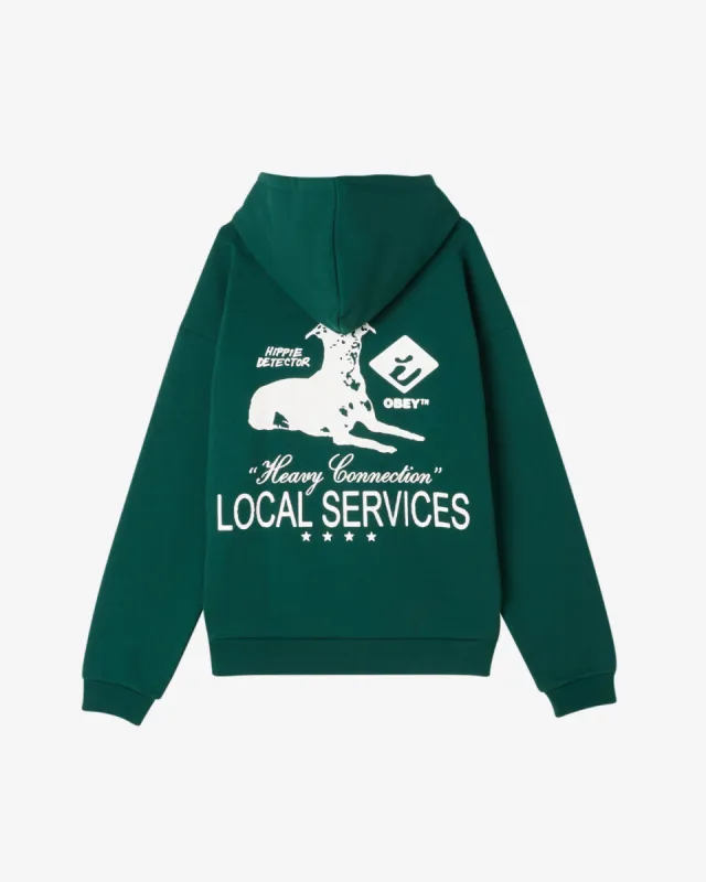 SERVICES EXTRA HEAVY HOOD PULLOVER HOOD sold by Obey