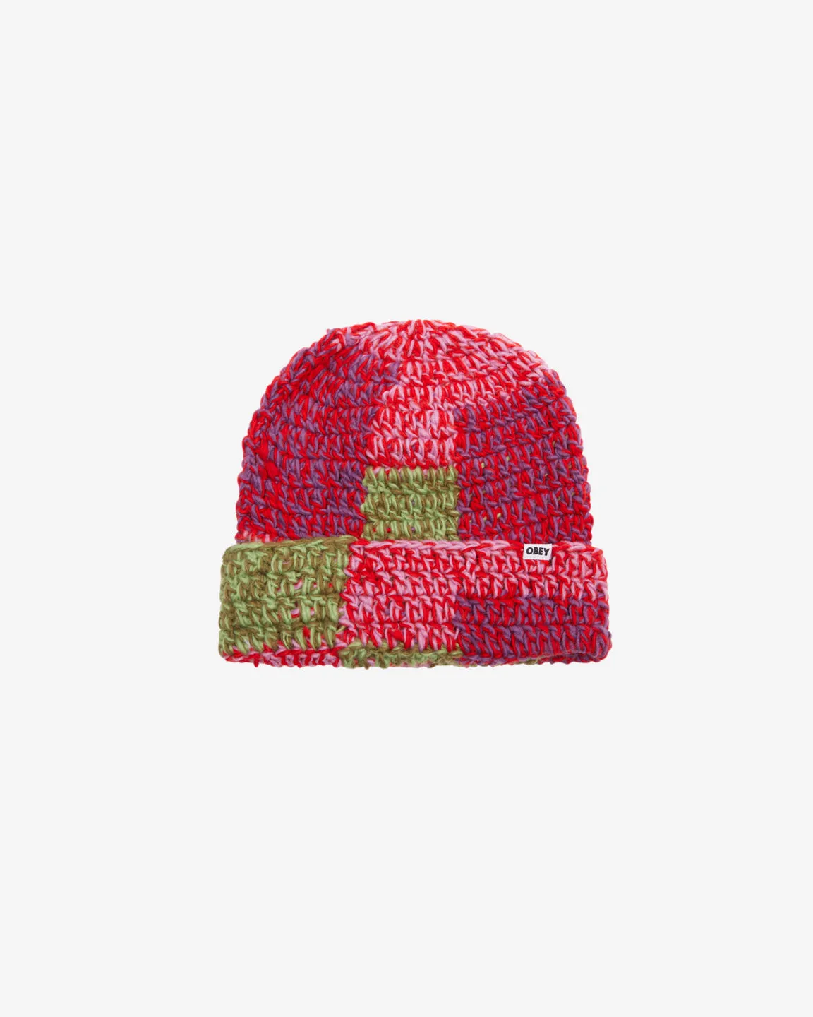 PATCHWORK RIB BEANIE sold by Obey product image thumbnail 3