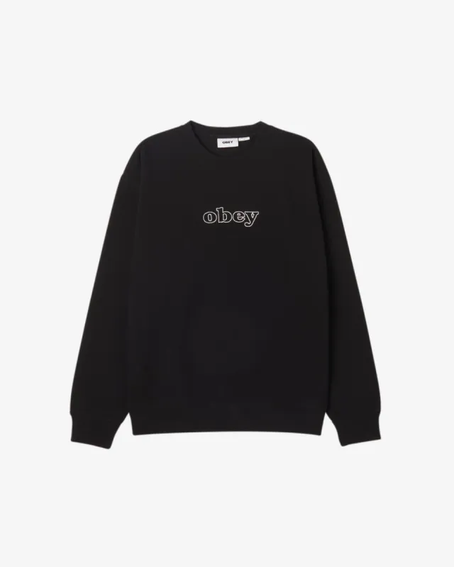 BIGGS CREW CREWNECK sold by Obey