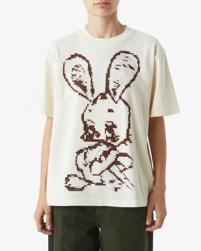 DIGITAL BUNNY PIGMENT T-SHIRT sold by Obey