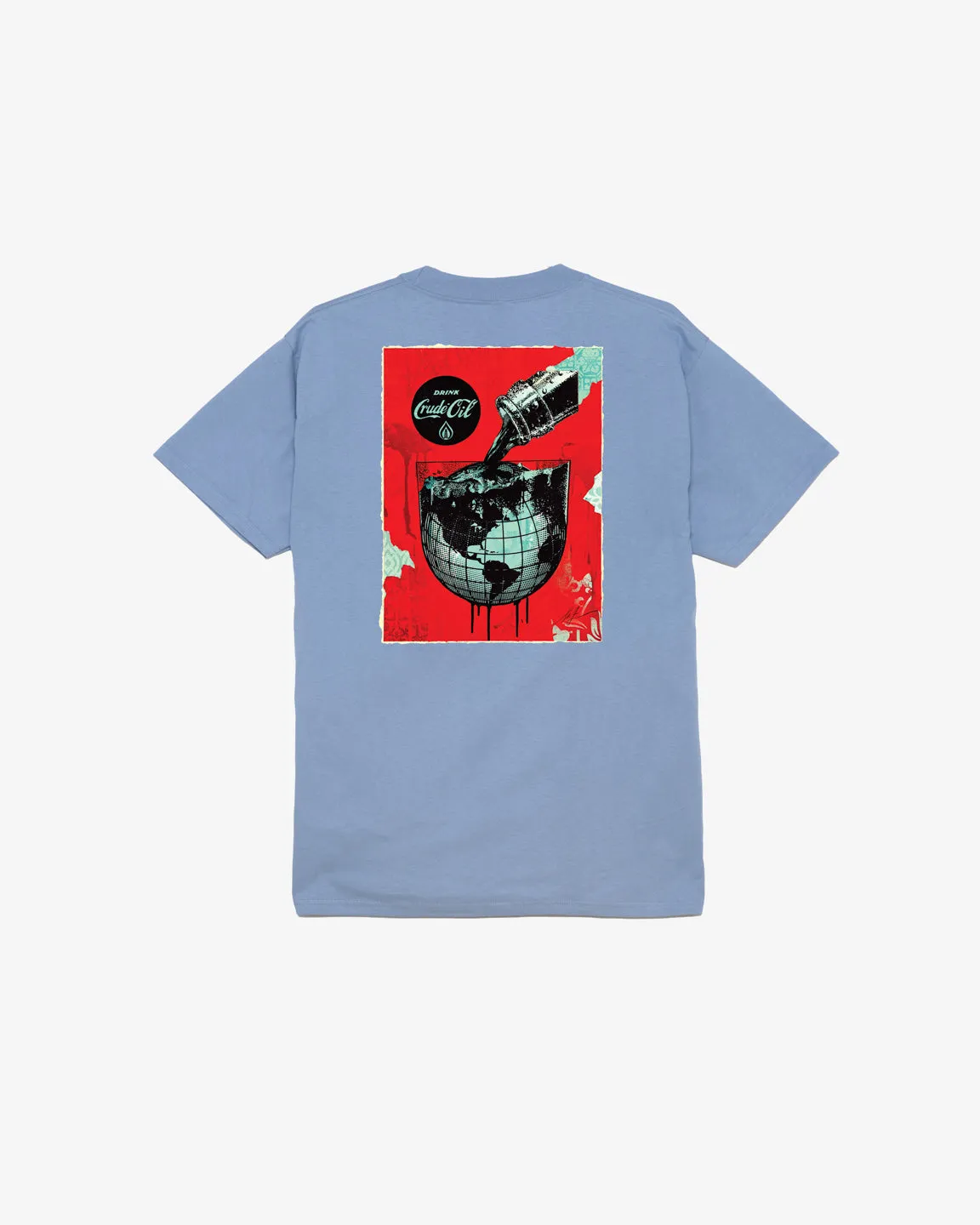DRINK CRUDE OIL CUP CLASSIC T-SHIRT sold by Obey
