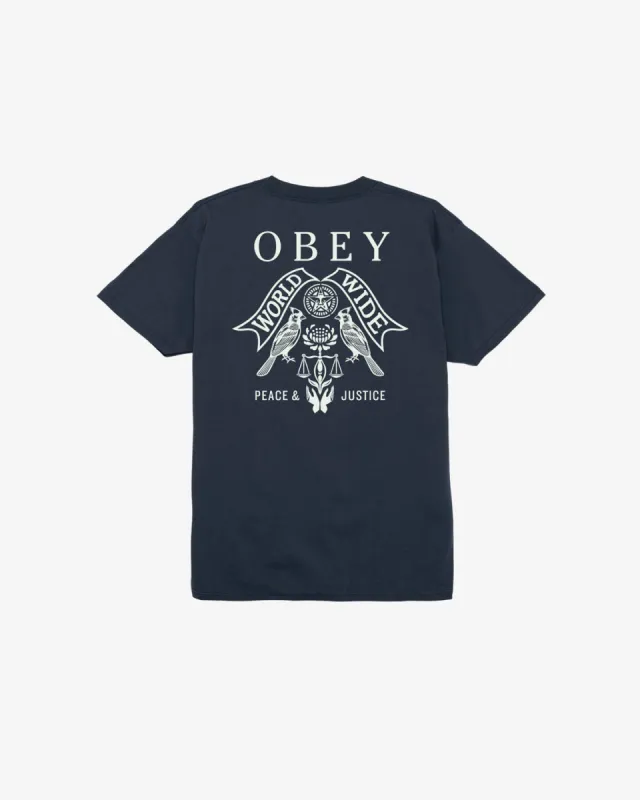 BIRDS OF JUSTICE CLASSIC T-SHIRT sold by Obey