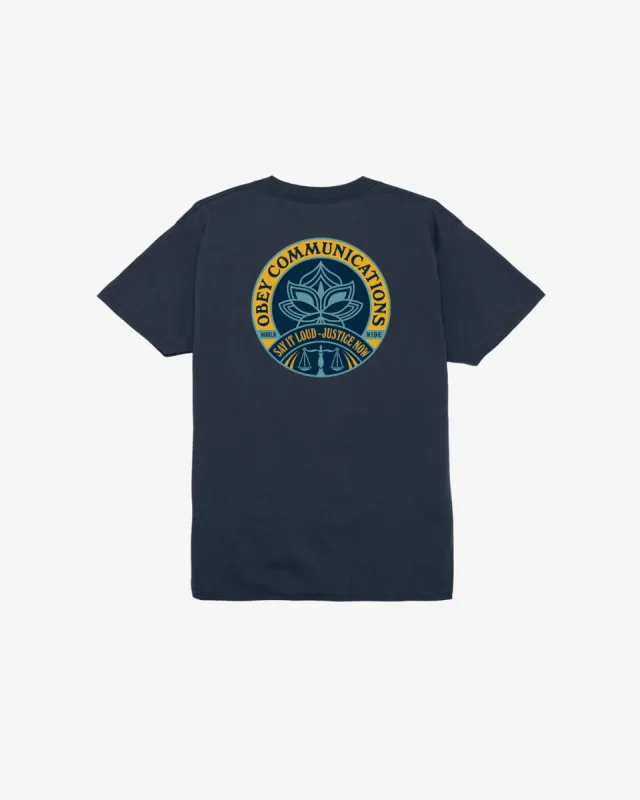 SAY IT LOUD LOTUS CLASSIC T-SHIRT sold by Obey