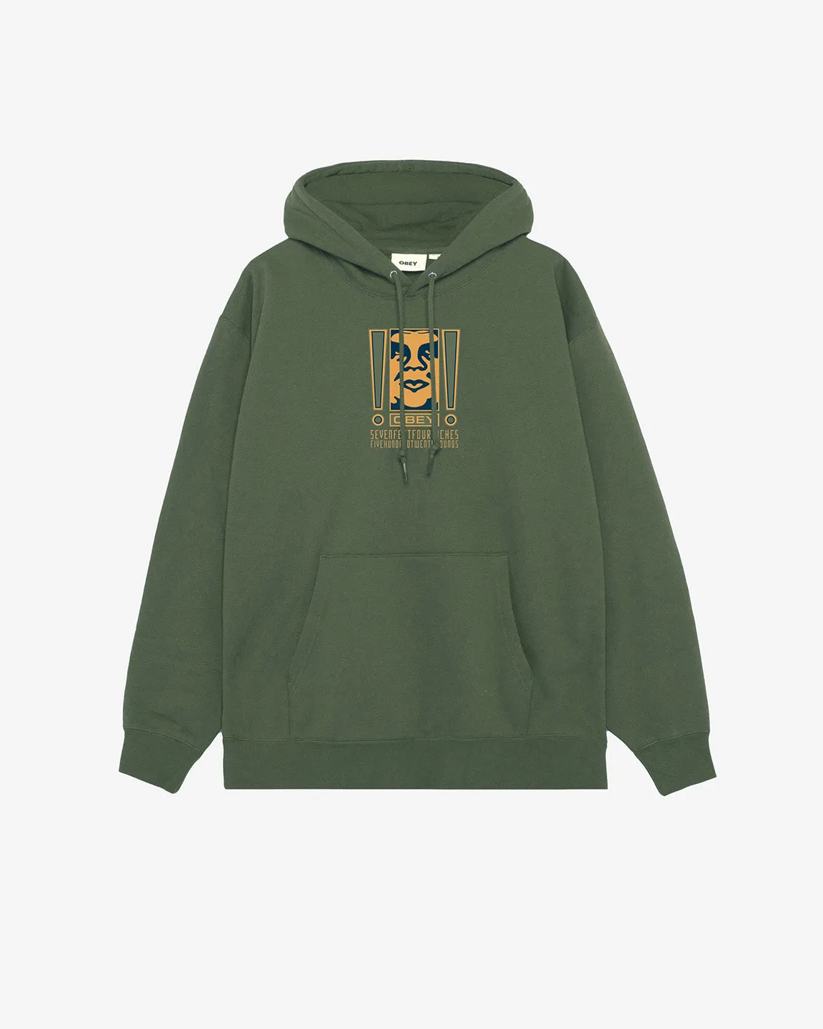 DOUBLE EXCLAMATION PREMIUM PULLOVER HOOD sold by Obey