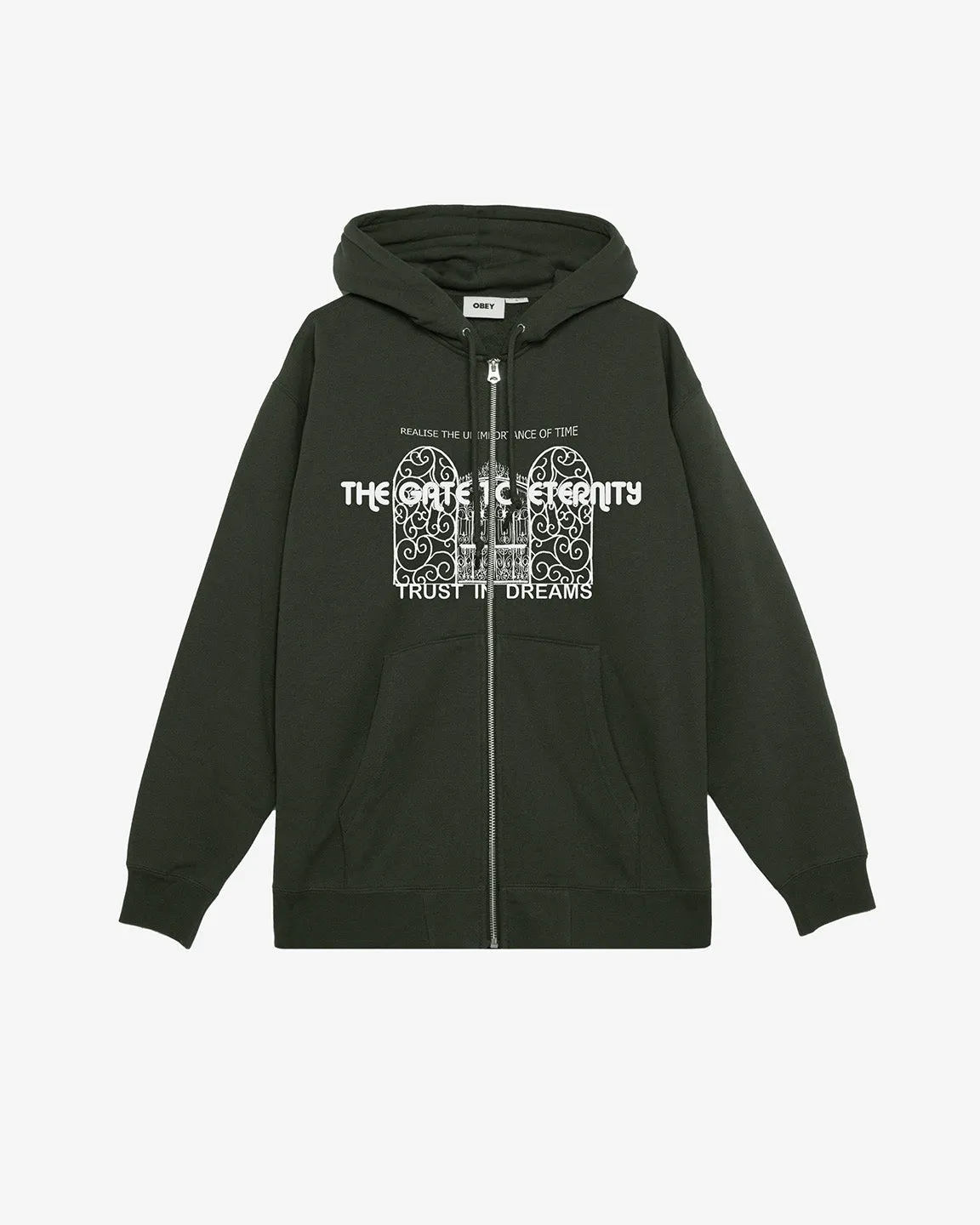 WE ARE NOT ALONE PREMIUM ZIP-UP sold by Obey product image thumbnail 4