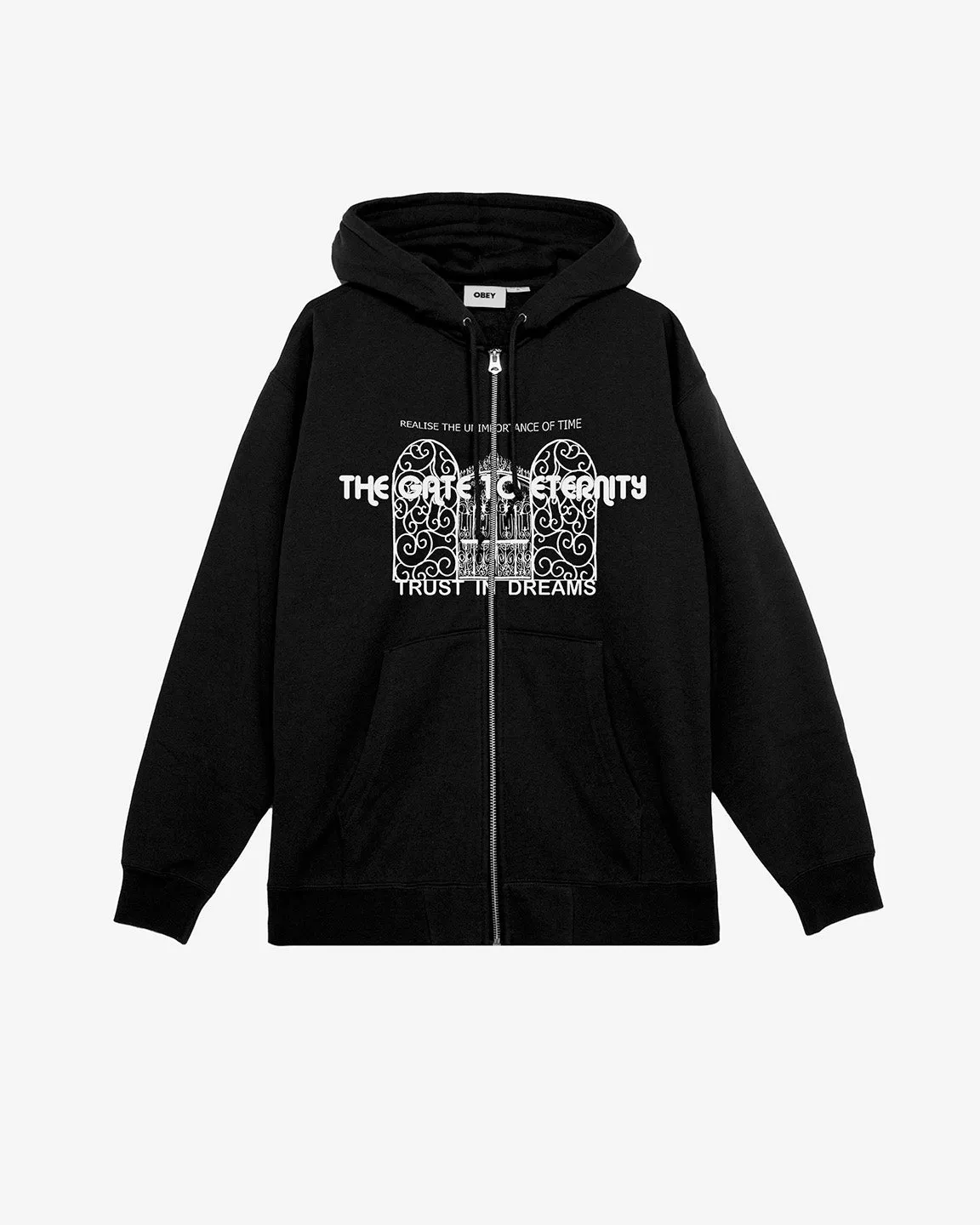 WE ARE NOT ALONE PREMIUM ZIP-UP sold by Obey product image thumbnail 2