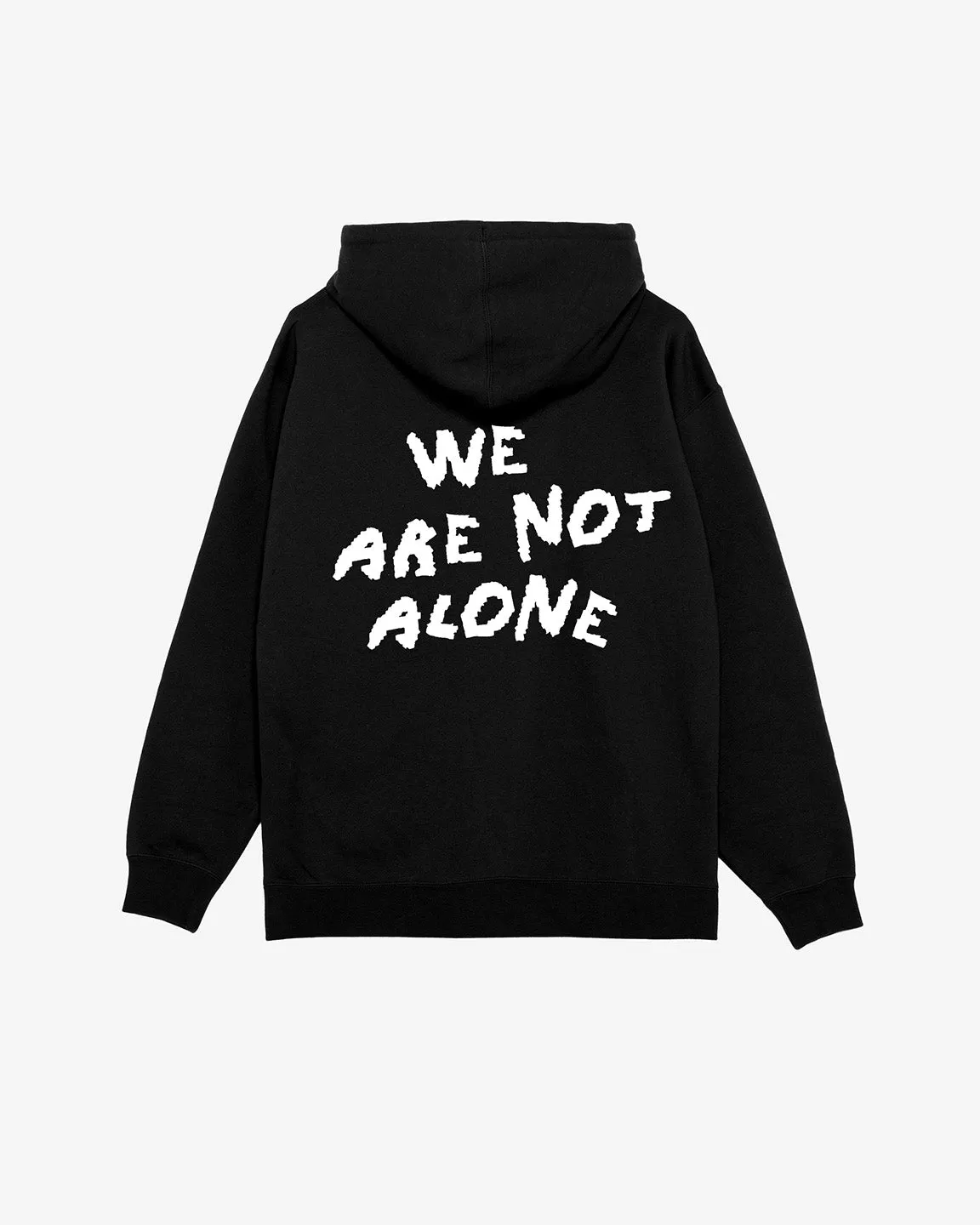 WE ARE NOT ALONE PREMIUM ZIP-UP sold by Obey