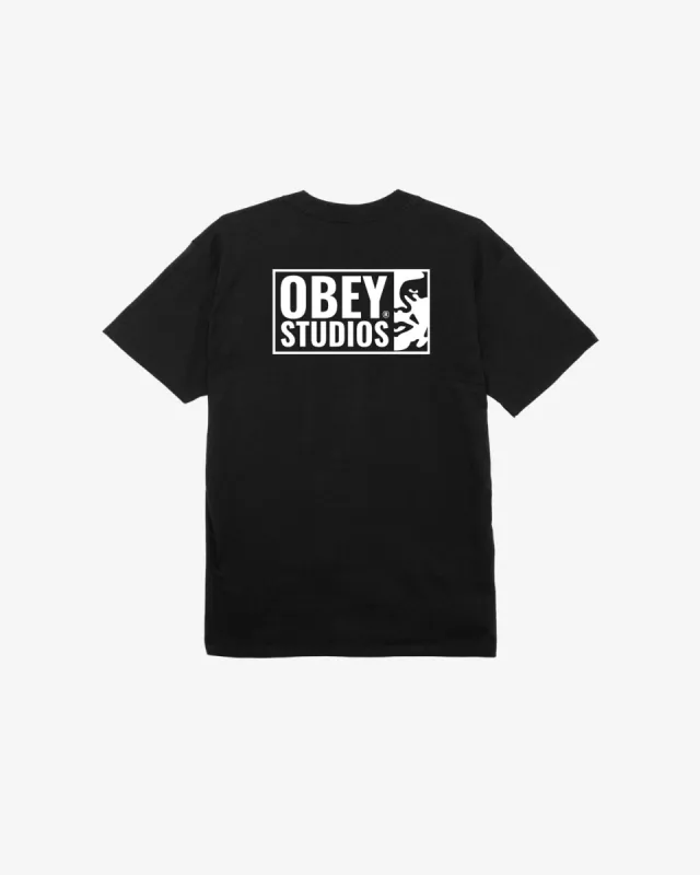 STUDIOS ICON CLASSIC T-SHIRT sold by Obey