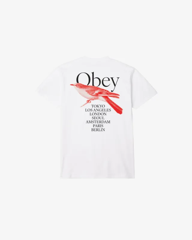 BIRD CLASSIC T-SHIRT sold by Obey