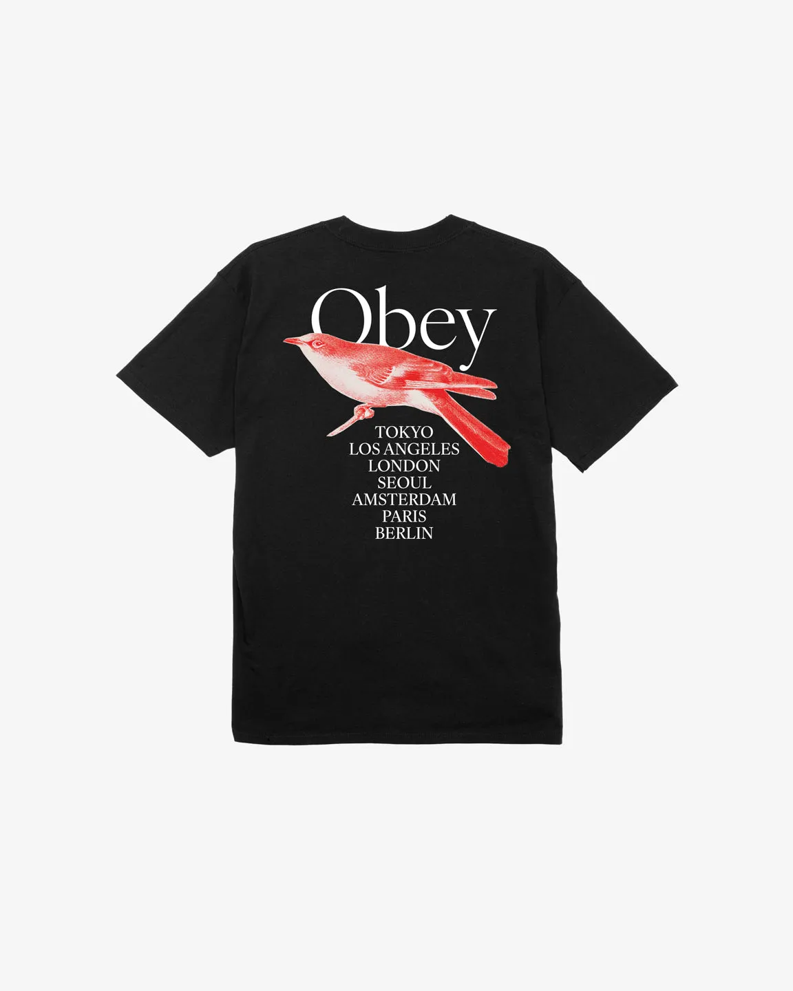 BIRD CLASSIC T-SHIRT sold by Obey product image thumbnail 3