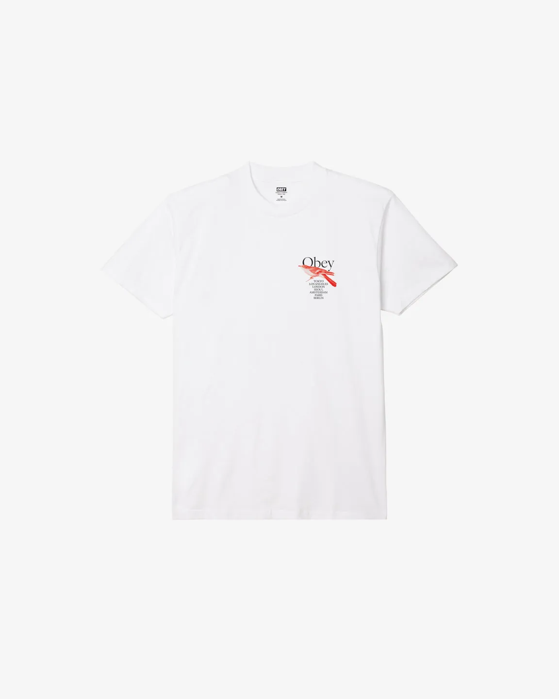 BIRD CLASSIC T-SHIRT sold by Obey product image thumbnail 2