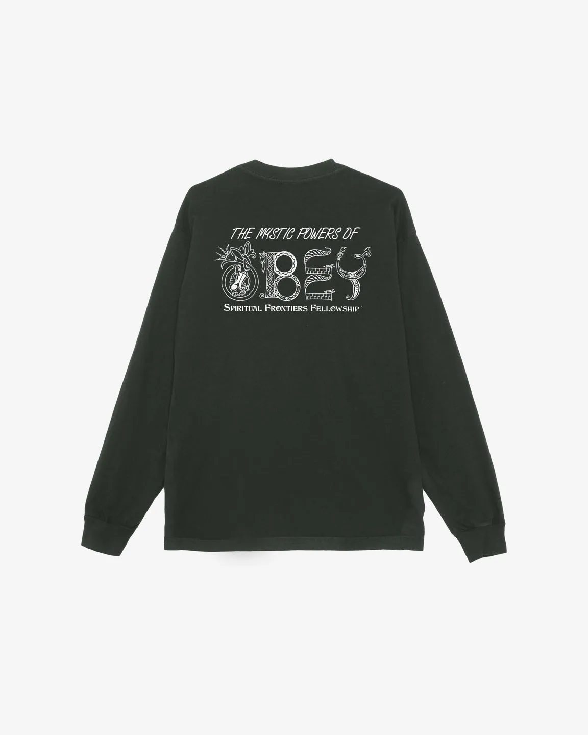 MYSTIC POWERS HEAVYWEIGHT LS T-SHIRT sold by Obey product image thumbnail 4