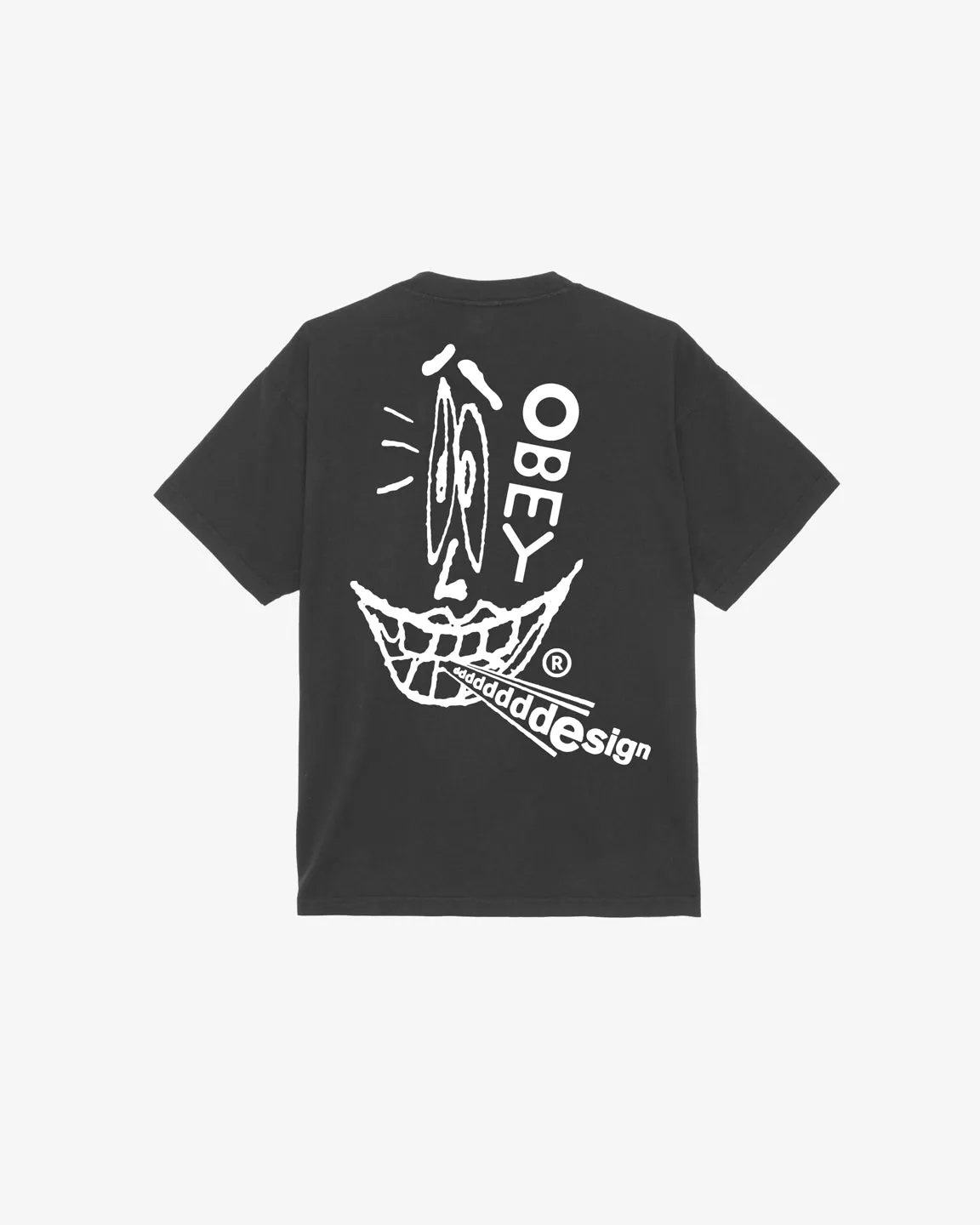DDDDESIGN HEAVYWEIGHT T-SHIRT sold by Obey product image thumbnail 3