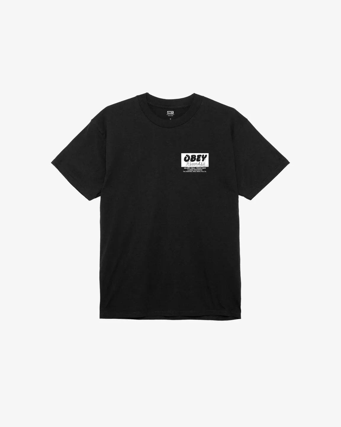 OBEY RECORDS BUY, SELL, TRADE CLASSIC T-SHIRT sold by Obey product image thumbnail 2