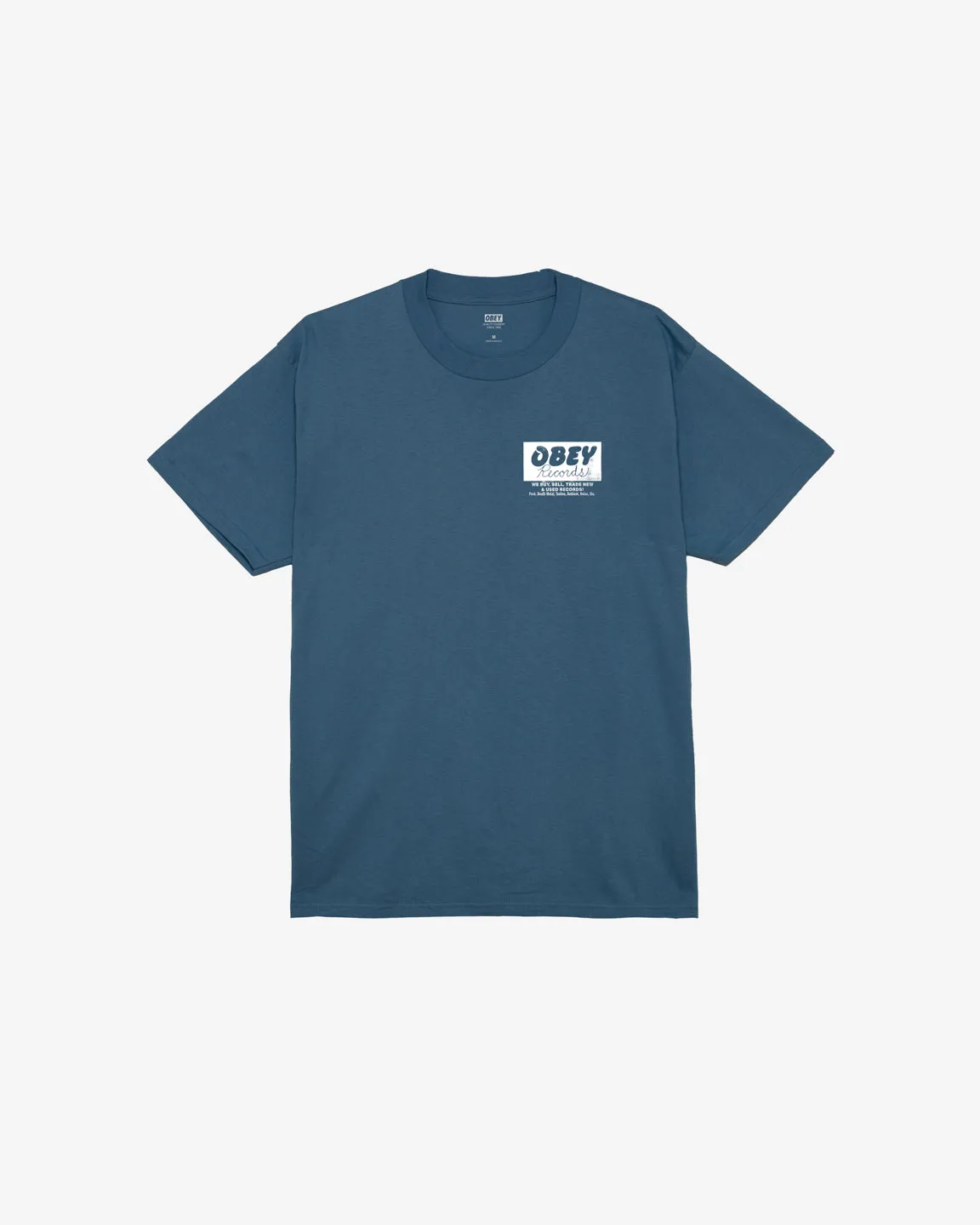 OBEY RECORDS BUY, SELL, TRADE CLASSIC T-SHIRT sold by Obey product image thumbnail 4
