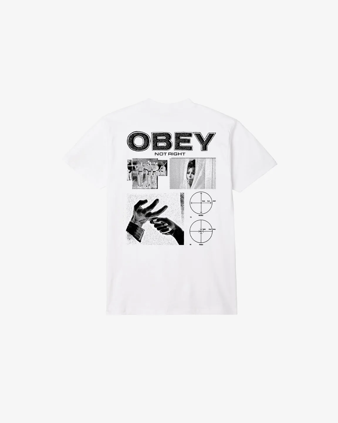 NOT RIGHT CLASSIC T-SHIRT sold by Obey product image thumbnail 5