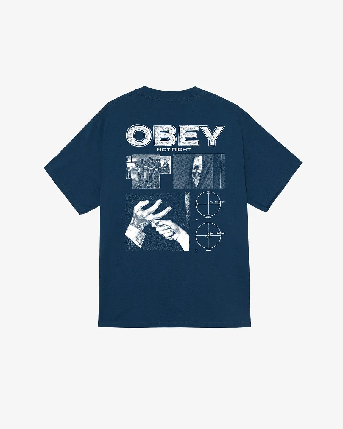 NOT RIGHT CLASSIC T-SHIRT sold by Obey product image thumbnail 3