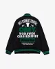 AMSTERDAM INTERNATIONAL VARSITY JACKET sold by Obey
