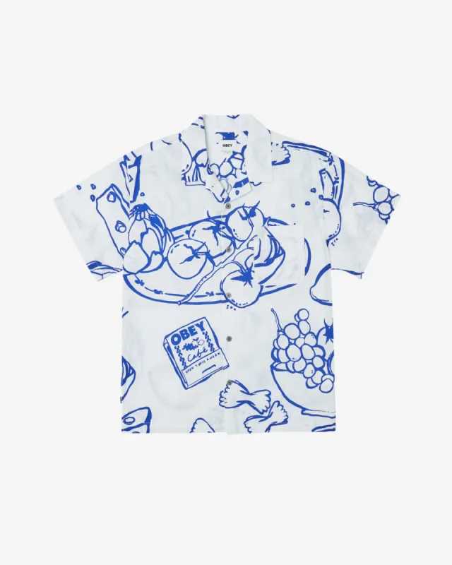 STILL LIFE SS SHIRT sold by Obey