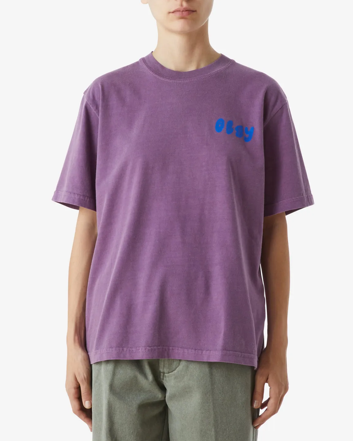 STIPPLED MAXINE PIGMENT T-SHIRT sold by Obey