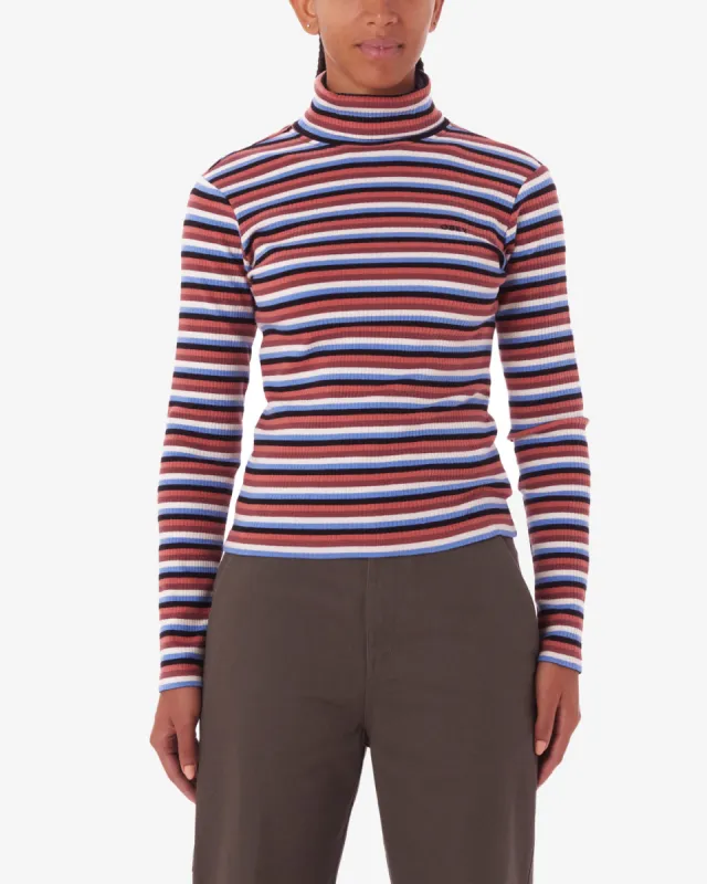 QUINCE STRIPE TURTLENECK sold by Obey