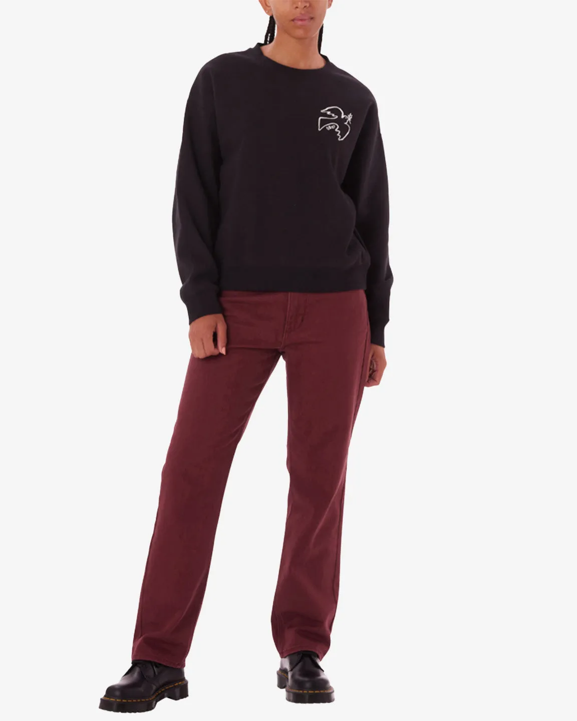 PEACE DOVE CREWNECK sold by Obey product image thumbnail 2