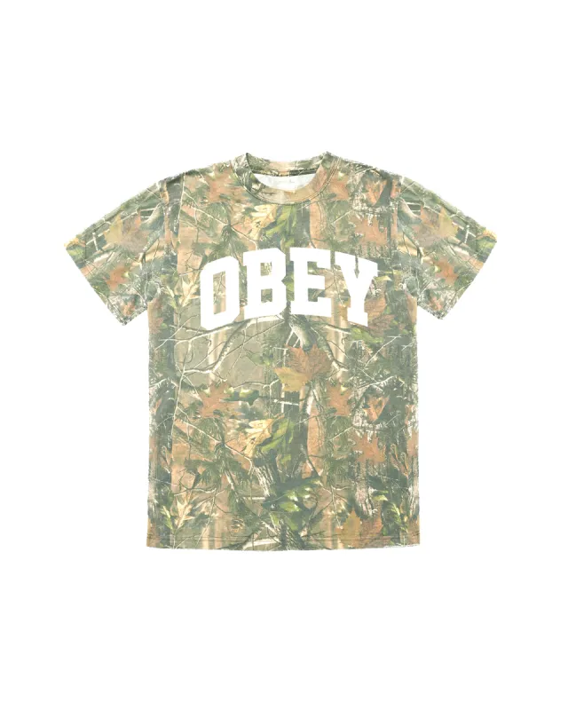 COLLEGIATE LEAF HEAVYWEIGHT T-SHIRT sold by Obey