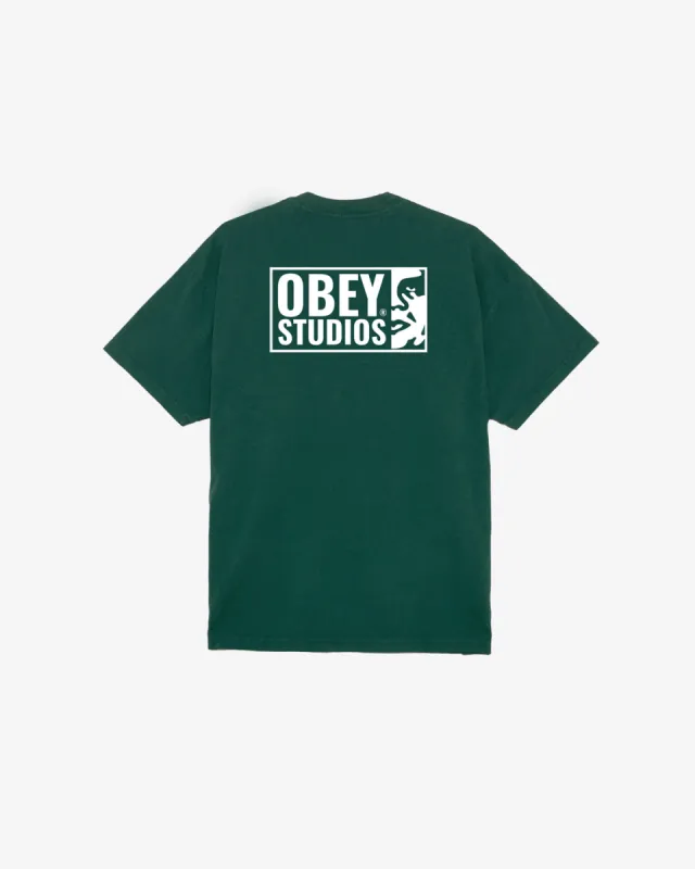 OBEY STUDIOS ICON HEAVYWEIGHT T-SHIRT sold by Obey