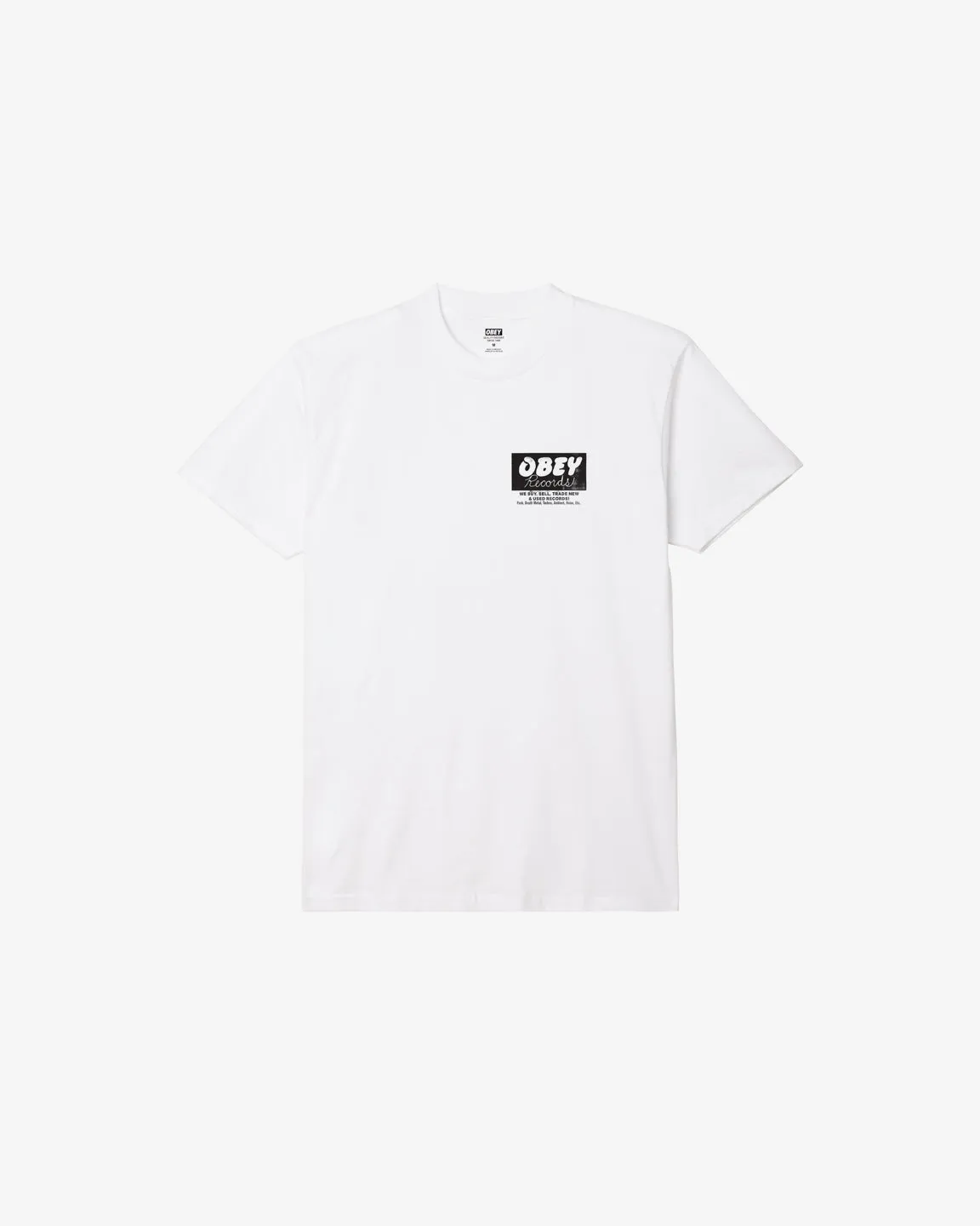 OBEY RECORDS BUY, SELL, TRADE CLASSIC T-SHIRT sold by Obey product image thumbnail 2