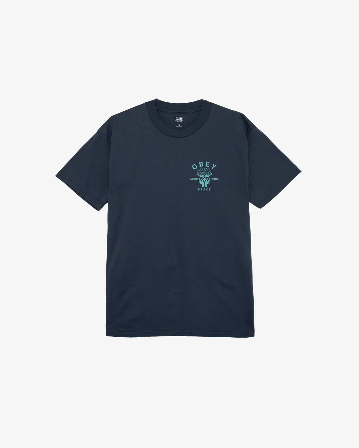 LOTUS WITH HANDS CLASSIC T-SHIRT sold by Obey product image thumbnail 2