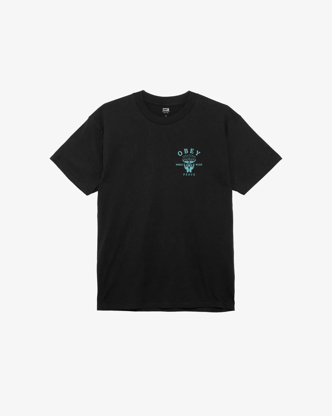 LOTUS WITH HANDS CLASSIC T-SHIRT sold by Obey product image thumbnail 2