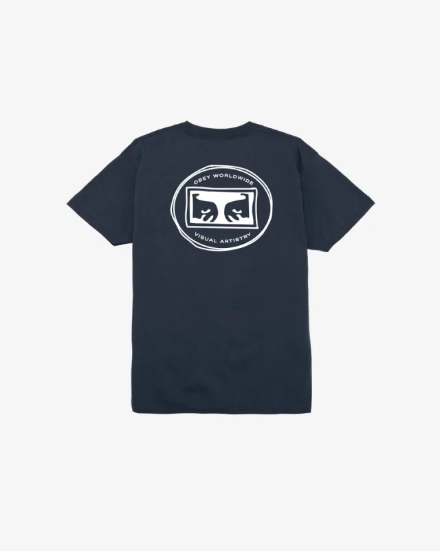 OBEY IN THE ROUND CLASSIC T-SHIRT sold by Obey