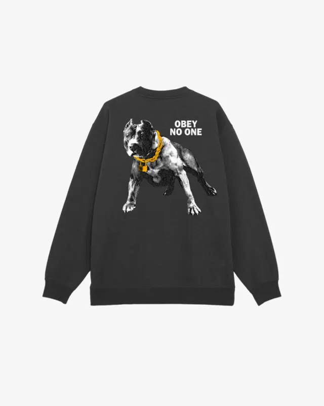 OBEY NO ONE CREWNECK sold by Obey