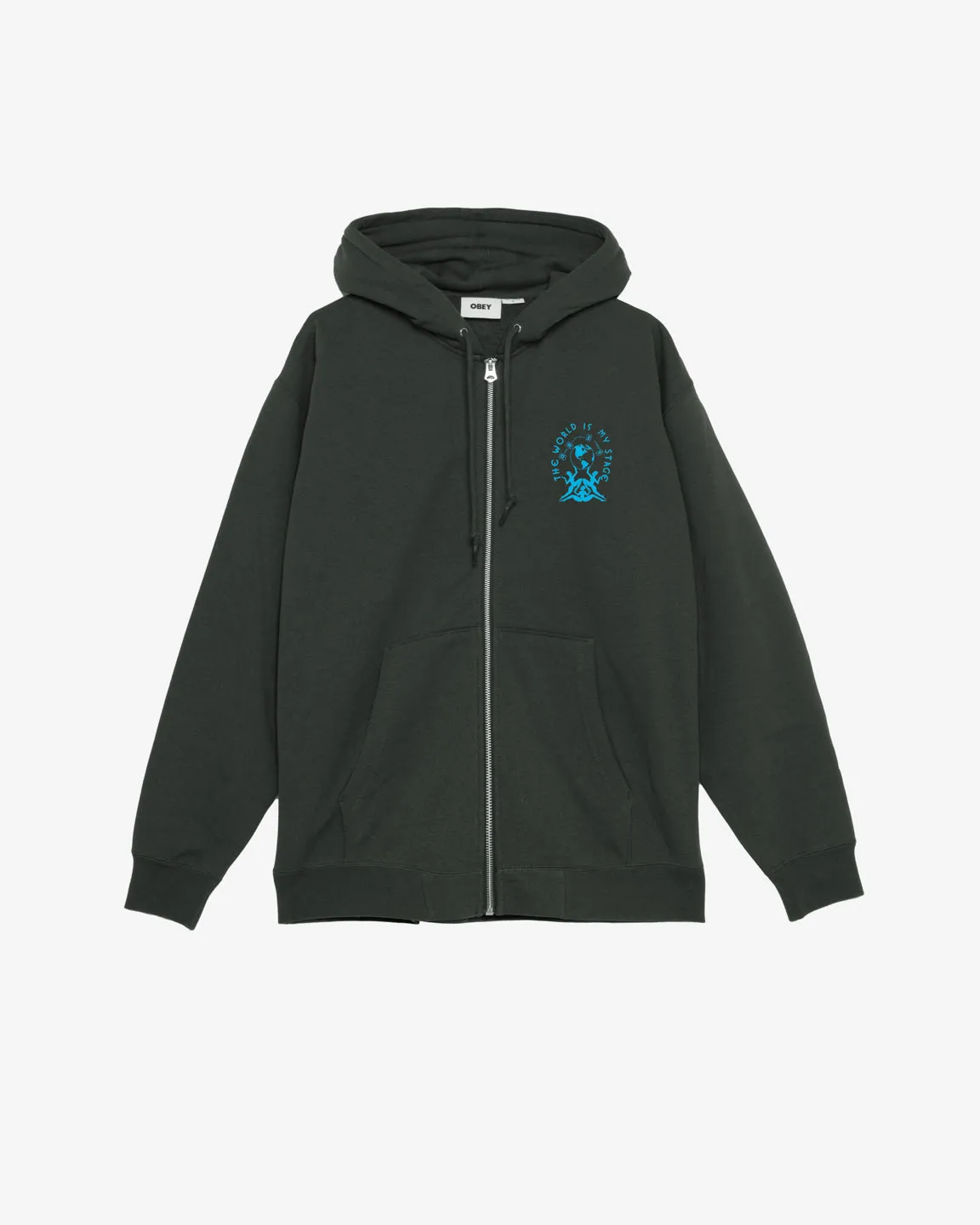 THE WORLD IS MY STAGE PULLOVER sold by Obey product image thumbnail 2