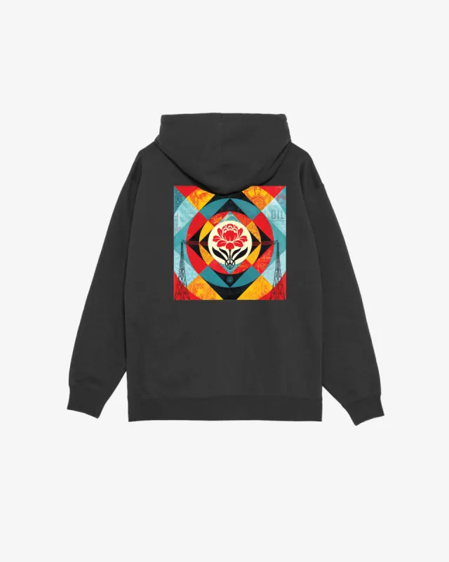 GEOMETRIC POWER CANVAS PULLOVER sold by Obey