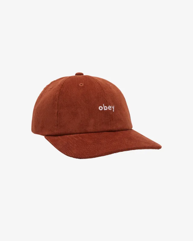 LOWERCASE CORDUROY HAT sold by Obey