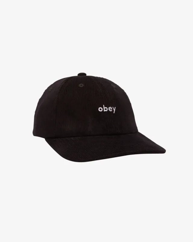 LOWERCASE CORDUROY HAT sold by Obey