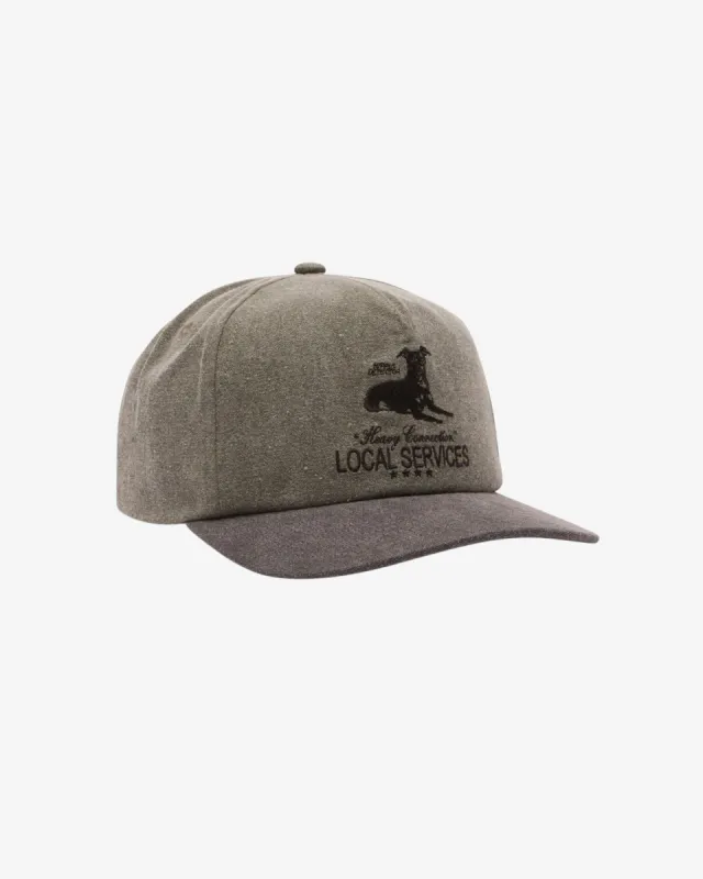 PIGMENT SERVICES SNAPBACK sold by Obey