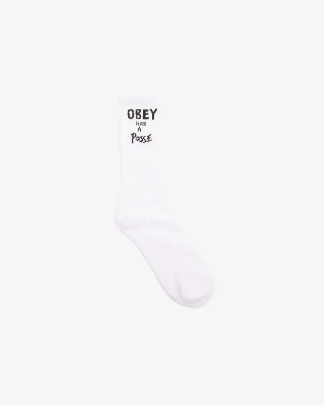 OBEY HAS A POSSE SOCKS sold by Obey