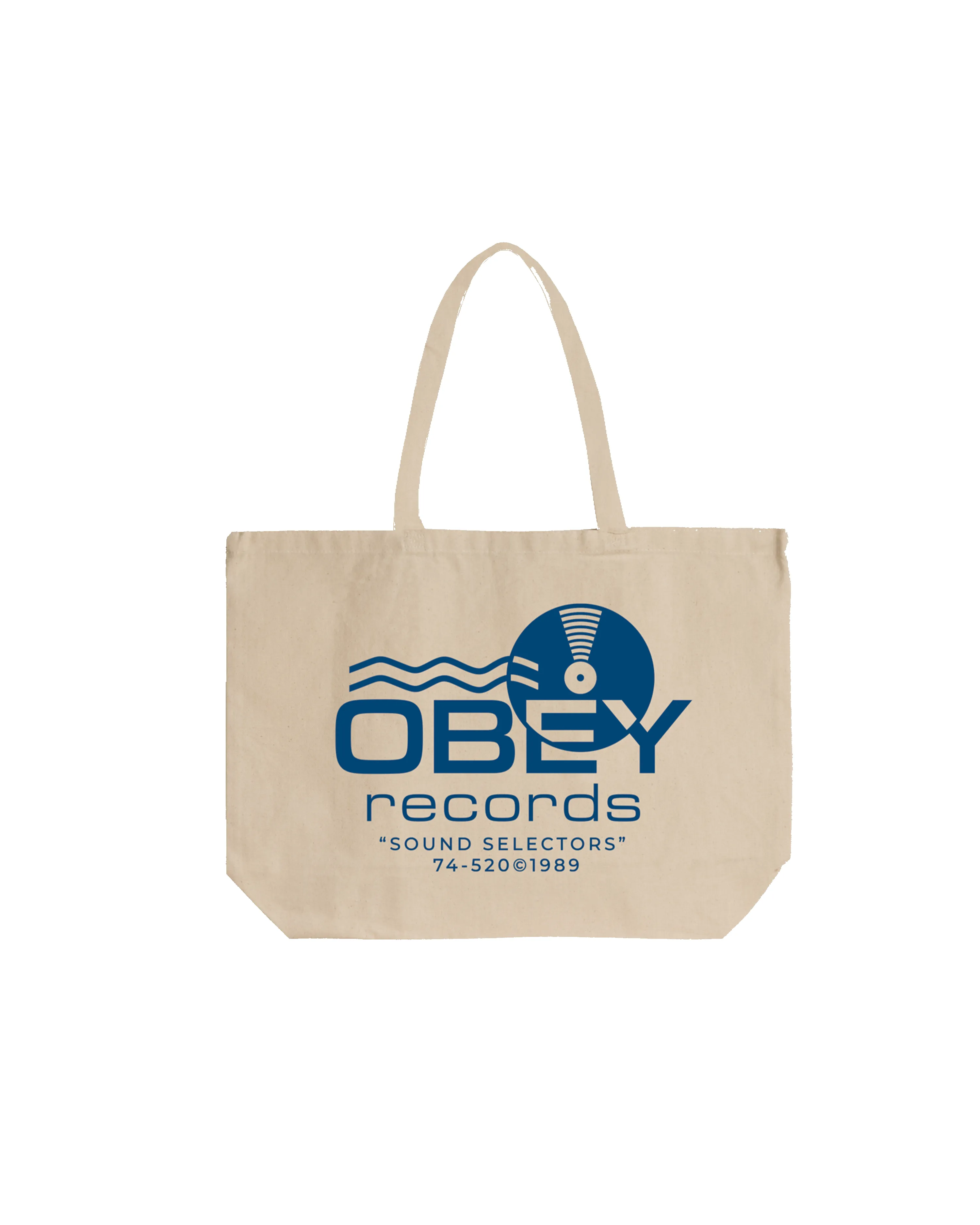 OBEY RECORDS SOUND WAVES TOTE sold by Obey