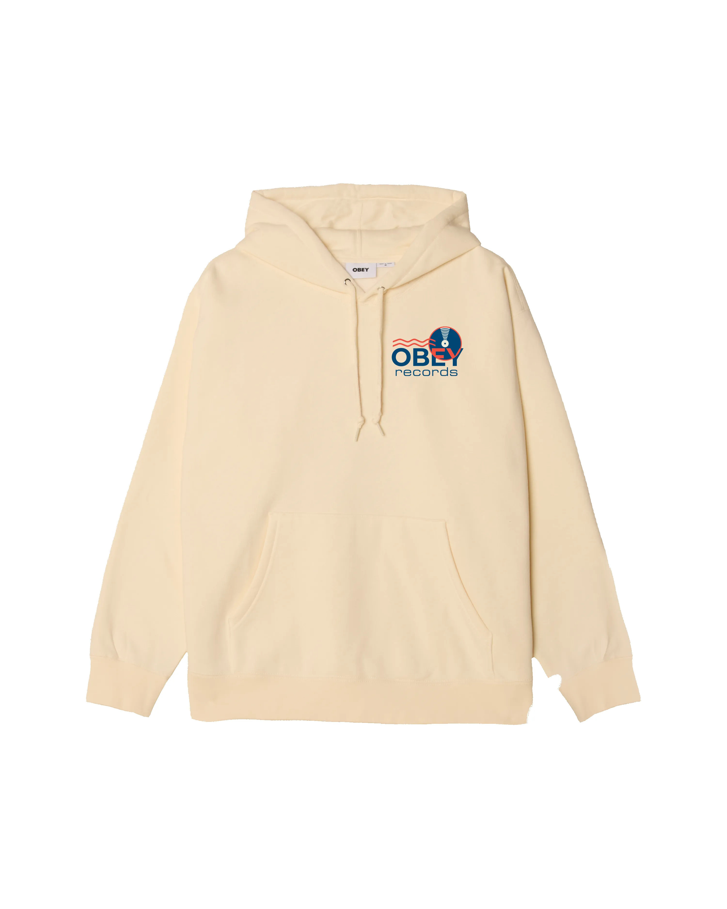 OBEY RECORDS SOUND WAVES PULLOVER sold by Obey product image thumbnail 2